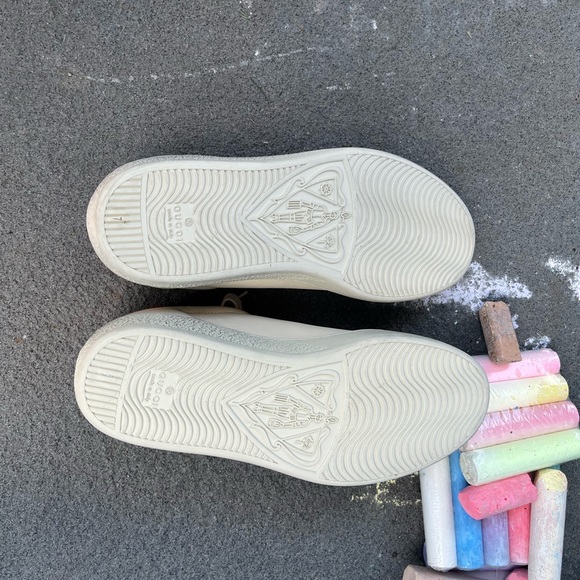 Gucci, Disney Mickey Mouse Ace Low Top Sneaker, Ivory, Orange, (8.5 M, 10 W) - Picture 13 of 15